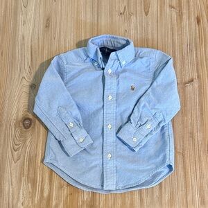 Polo by Ralph Lauren Sky Blue Kids Button-Down Shirt